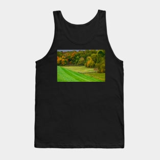 autumn in the trail park Tank Top